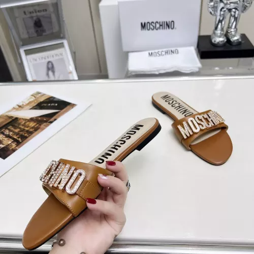 Replica Moschino Slippers For Women #1275427 $72.00 USD for Wholesale