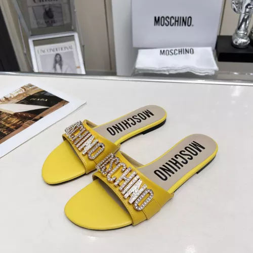 Wholesale Moschino Slippers For Women #1275428 $72.00 USD, Wholesale Quality Replica Moschino Slippers