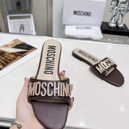 Replica Moschino Slippers For Women #1275430 $72.00 USD for Wholesale