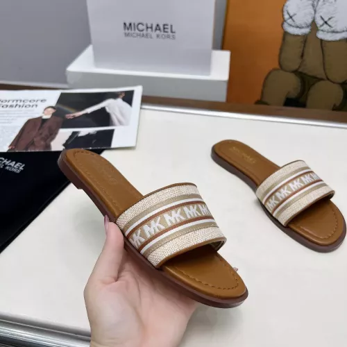 Replica Michael Kors Slippers For Women #1275433 $82.00 USD for Wholesale