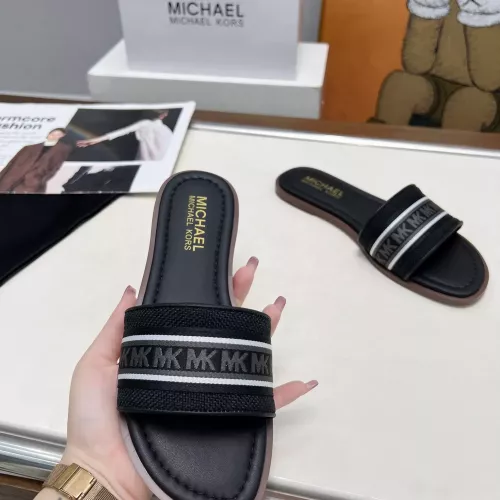 Replica Michael Kors Slippers For Women #1275435 $82.00 USD for Wholesale