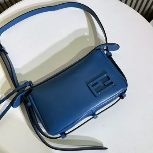 Replica Fendi AAA Quality Shoulder Bags For Women #1275442 $150.00 USD for Wholesale