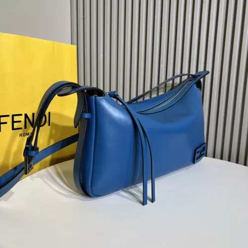 Replica Fendi AAA Quality Shoulder Bags For Women #1275443 $155.00 USD for Wholesale