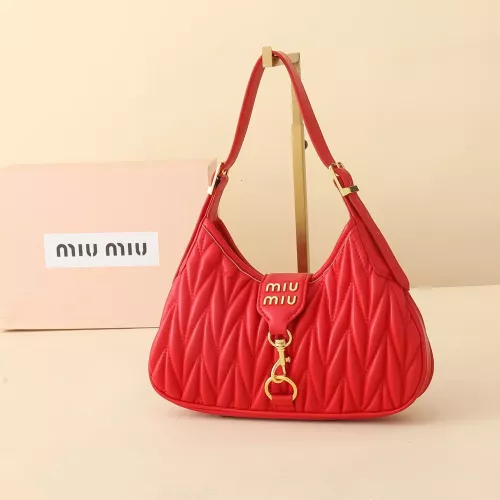 Wholesale MIU MIU AAA Quality Shoulder Bags For Women #1275491 $68.00 USD, Wholesale Quality Replica MIU MIU AAA Quality Shoulder Bags