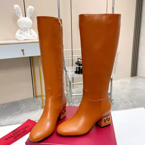 Replica Valentino Boots For Women #1275519 $155.00 USD for Wholesale