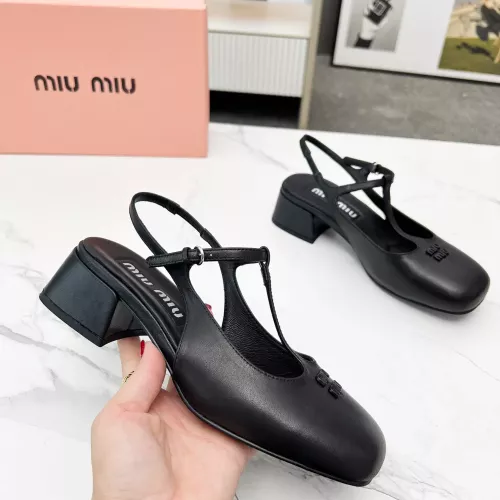 Replica MIU MIU Sandal For Women #1275550 $85.00 USD for Wholesale