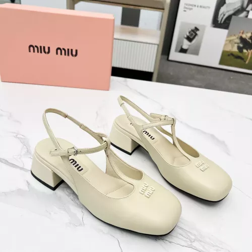 Wholesale MIU MIU Sandal For Women #1275551 $85.00 USD, Wholesale Quality Replica MIU MIU Sandal