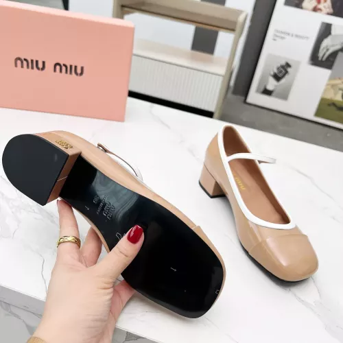 Replica MIU MIU High-Heeled Shoes For Women #1275557 $92.00 USD for Wholesale