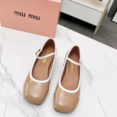 Replica MIU MIU High-Heeled Shoes For Women #1275557 $92.00 USD for Wholesale