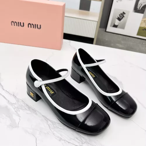 Wholesale MIU MIU High-Heeled Shoes For Women #1275559 $92.00 USD, Wholesale Quality Replica MIU MIU High-Heeled Shoes