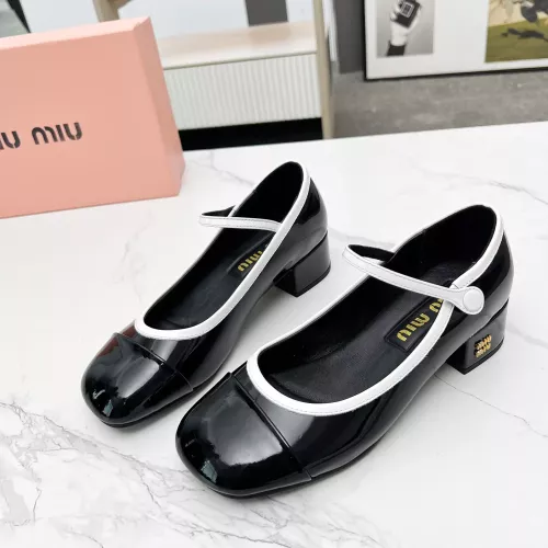 Replica MIU MIU High-Heeled Shoes For Women #1275559 $92.00 USD for Wholesale