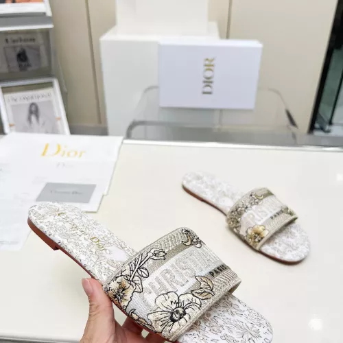 Replica Christian Dior Slippers For Women #1275569 $82.00 USD for Wholesale