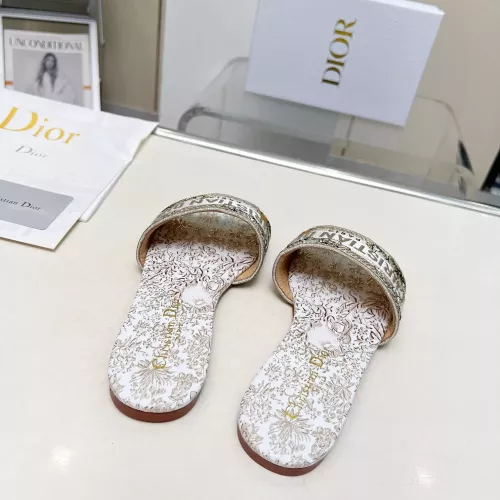 Replica Christian Dior Slippers For Women #1275569 $82.00 USD for Wholesale