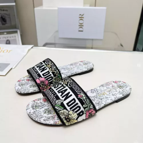 Wholesale Christian Dior Slippers For Women #1275571 $82.00 USD, Wholesale Quality Replica Christian Dior Slippers