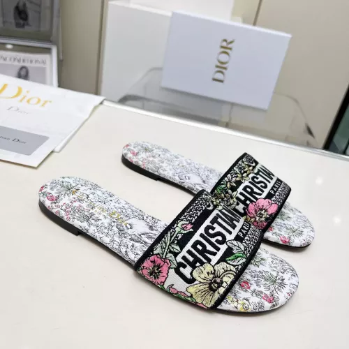 Replica Christian Dior Slippers For Women #1275571 $82.00 USD for Wholesale