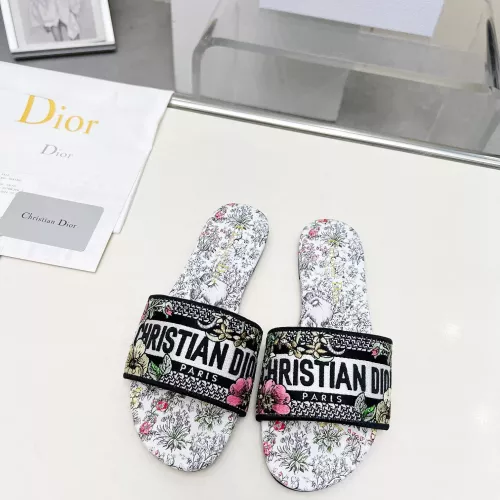 Replica Christian Dior Slippers For Women #1275571 $82.00 USD for Wholesale