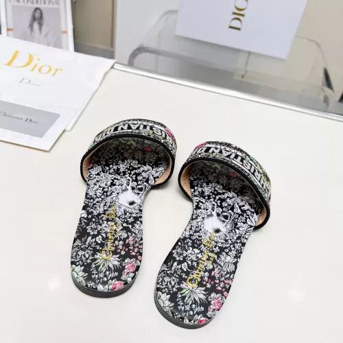 Replica Christian Dior Slippers For Women #1275572 $82.00 USD for Wholesale