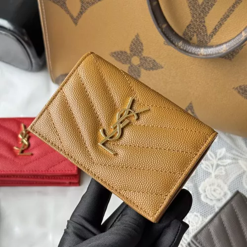 Wholesale Yves Saint Laurent AAA Quality Wallets For Women #1275592 $85.00 USD, Wholesale Quality Replica Yves Saint Laurent AAA Wallets