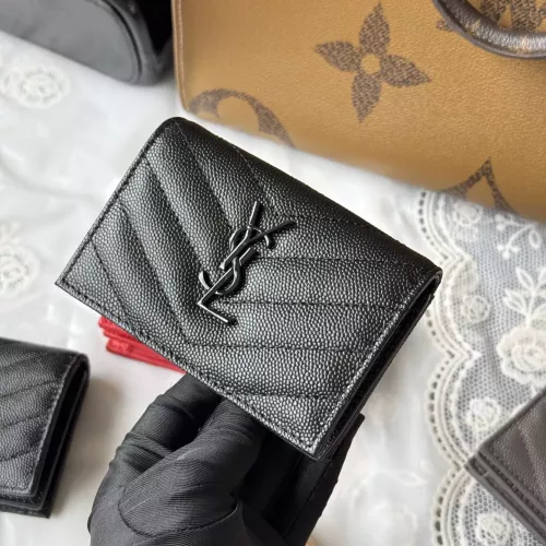 Wholesale Yves Saint Laurent AAA Quality Wallets For Women #1275594 $85.00 USD, Wholesale Quality Replica Yves Saint Laurent AAA Wallets