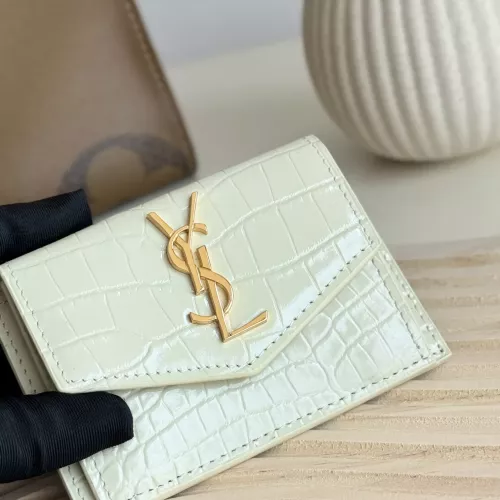 Wholesale Yves Saint Laurent AAA Quality Card Case For Women #1275603 $80.00 USD, Wholesale Quality Replica Yves Saint Laurent AAA Wallets