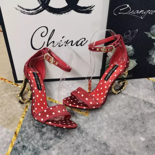 Replica Dolce & Gabbana D&G Sandal For Women #1275604 $130.00 USD for Wholesale