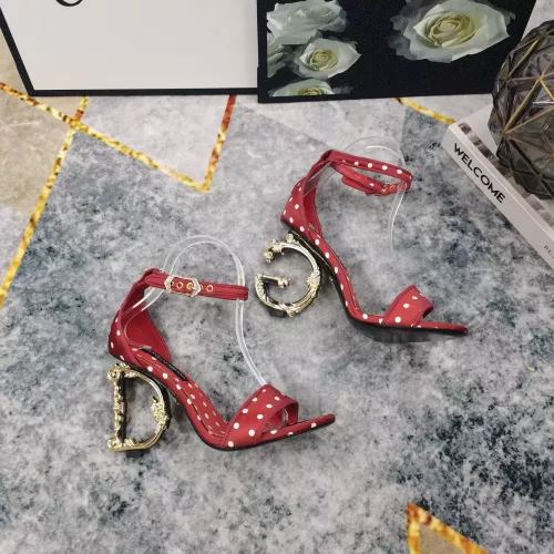 Replica Dolce & Gabbana D&G Sandal For Women #1275604 $130.00 USD for Wholesale