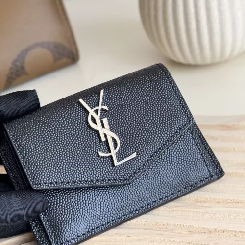 Wholesale Yves Saint Laurent AAA Quality Card Case For Women #1275612 $80.00 USD, Wholesale Quality Replica Yves Saint Laurent AAA Wallets