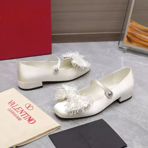 Wholesale Valentino Flat Shoes For Women #1275640 $108.00 USD, Wholesale Quality Replica Valentino Flat Shoes