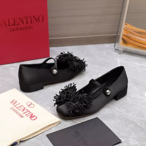 Wholesale Valentino Flat Shoes For Women #1275641 $108.00 USD, Wholesale Quality Replica Valentino Flat Shoes