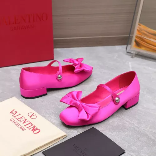 Wholesale Valentino Flat Shoes For Women #1275645 $108.00 USD, Wholesale Quality Replica Valentino Flat Shoes