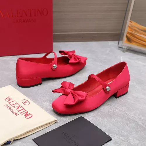 Wholesale Valentino Flat Shoes For Women #1275646 $108.00 USD, Wholesale Quality Replica Valentino Flat Shoes