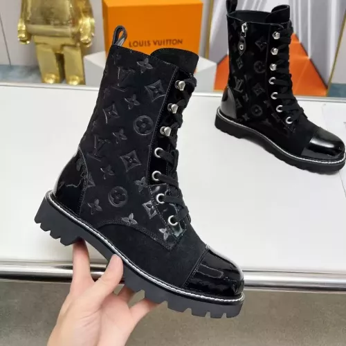 Wholesale Louis Vuitton Boots For Women #1275658 $105.00 USD, Wholesale Quality Replica Louis Vuitton Boots