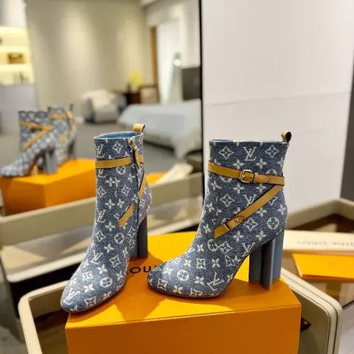 Wholesale Louis Vuitton Boots For Women #1275666 $155.00 USD, Wholesale Quality Replica Louis Vuitton Boots