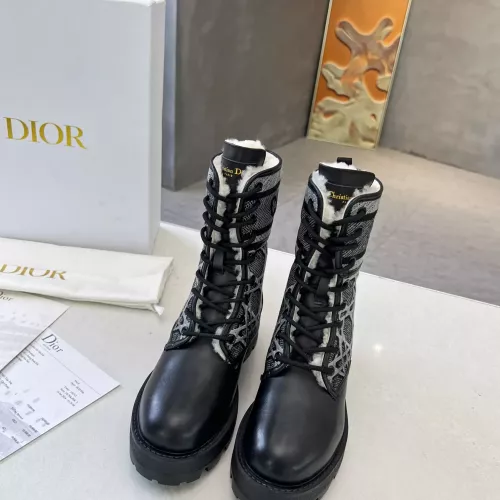 Replica Christian Dior Boots For Women #1275685 $135.00 USD for Wholesale