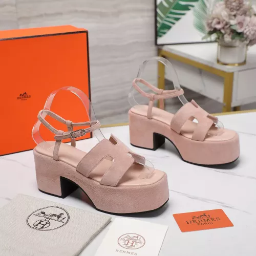 Replica Hermes Sandal For Women #1275709 $122.00 USD for Wholesale