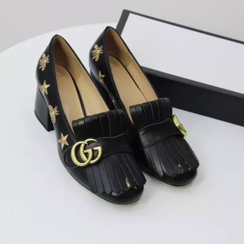 Replica Gucci High-Heeled Shoes For Women #1275736 $98.00 USD for Wholesale