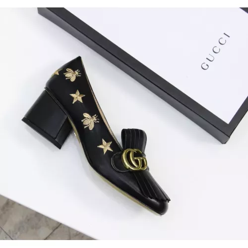 Replica Gucci High-Heeled Shoes For Women #1275736 $98.00 USD for Wholesale