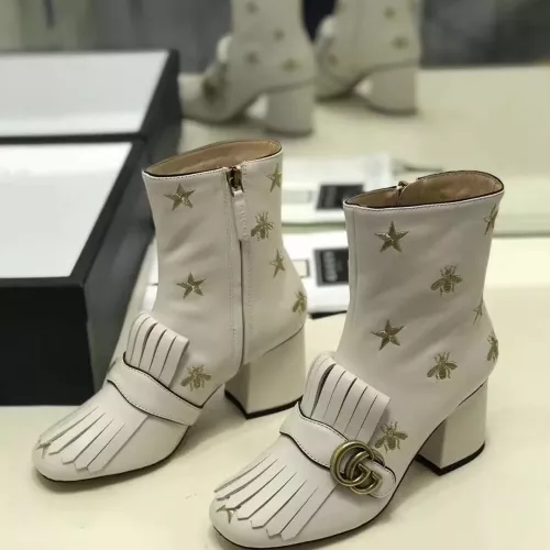 Wholesale Gucci Boots For Women #1275745 $125.00 USD, Wholesale Quality Replica Gucci Boots