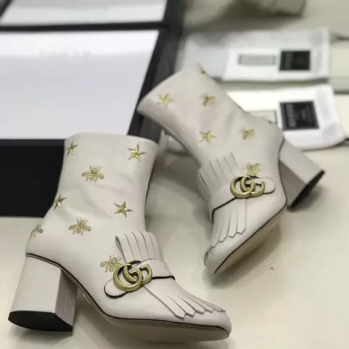 Replica Gucci Boots For Women #1275745 $125.00 USD for Wholesale