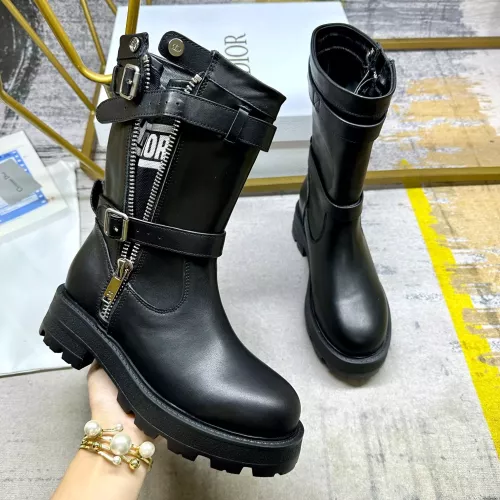 Replica Christian Dior Boots For Women #1275747 $130.00 USD for Wholesale