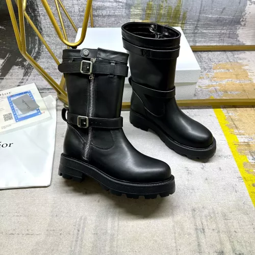 Replica Christian Dior Boots For Women #1275747 $130.00 USD for Wholesale