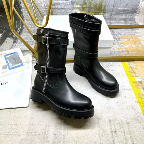 Replica Christian Dior Boots For Women #1275748 $130.00 USD for Wholesale