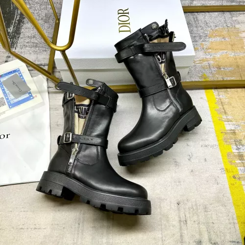 Replica Christian Dior Boots For Women #1275748 $130.00 USD for Wholesale