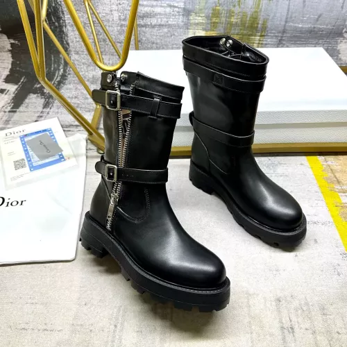 Replica Christian Dior Boots For Women #1275748 $130.00 USD for Wholesale