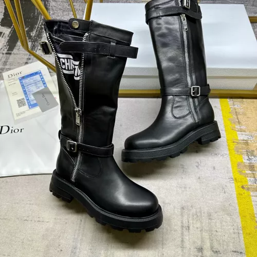 Replica Christian Dior Boots For Women #1275749 $145.00 USD for Wholesale