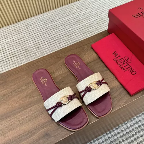 Wholesale Valentino Slippers For Women #1275752 $82.00 USD, Wholesale Quality Replica Valentino Slippers