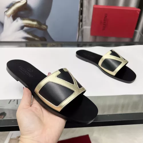 Replica Valentino Slippers For Women #1275758 $82.00 USD for Wholesale