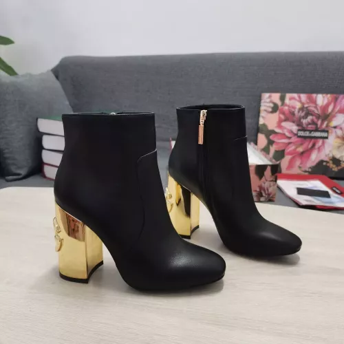 Wholesale Dolce &amp; Gabbana D&amp;G Boots For Women #1275763 $160.00 USD, Wholesale Quality Replica Dolce &amp; Gabbana D&amp;G Boots