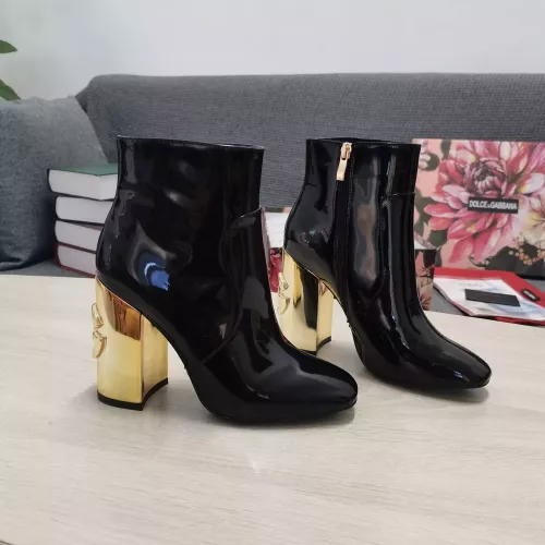 Wholesale Dolce &amp; Gabbana D&amp;G Boots For Women #1275765 $160.00 USD, Wholesale Quality Replica Dolce &amp; Gabbana D&amp;G Boots