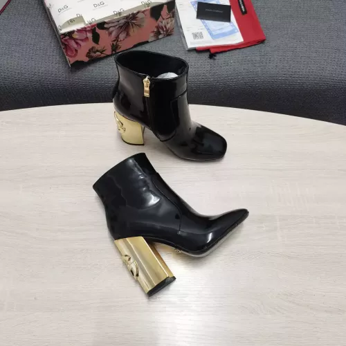 Replica Dolce & Gabbana D&G Boots For Women #1275765 $160.00 USD for Wholesale